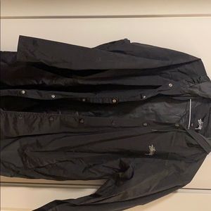 Elongated Stussy windbreaker